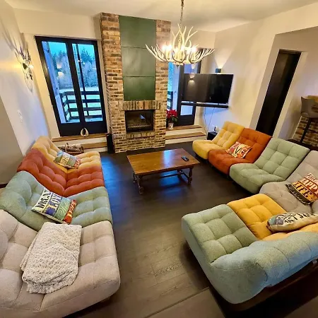 Le Repere Des Generations-15 Pers-sauna-piscine-spa- Terrain Boulles Chalet
