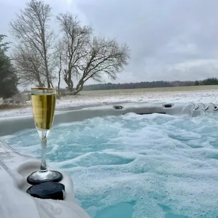 Le Repere Des Generations-15 Pers-sauna-piscine-spa- Terrain Boulles Chalet Champdray