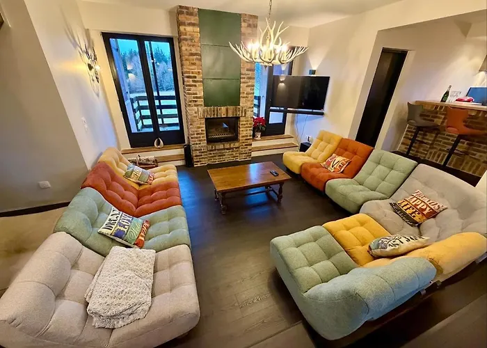 Le Repere Des Generations-15 Pers-sauna-piscine-spa- Terrain Boulles Chalet